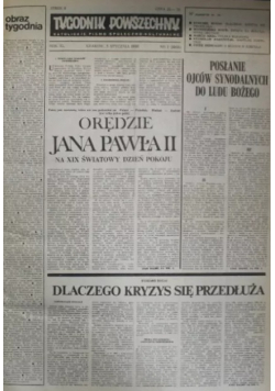 Tygodnik Powszechny Nr 1 do 52 / 86