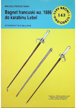 Bagnet francuski wz 1886 do karabinu Lebel