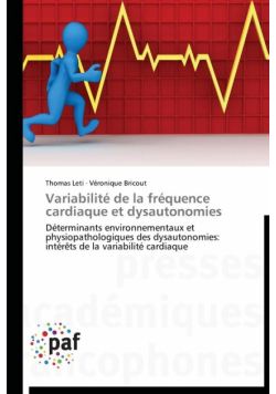 Variabilité de la fréquence cardiaque et dysautonomies