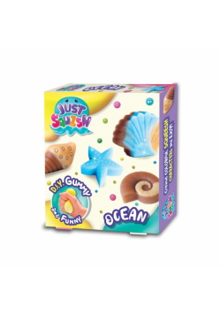 Zestaw kreatywny Strigo Just Squish stwórz swoje żelowe figurki Ocean