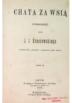 Chata za wsią 1872 r.