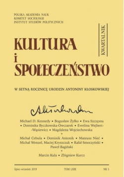 Kultura i społeczeństwo nr 3