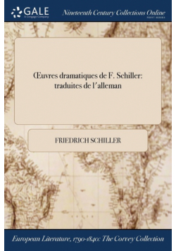 Œuvres dramatiques de F. Schiller
