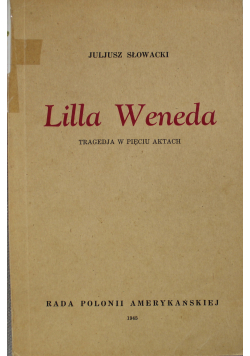 Lila Weneda Reprint z 1945r