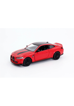 RMZ BMW M4 CSL 2023 matowy czerwony