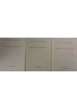 Historia Estetyki 3 tomy