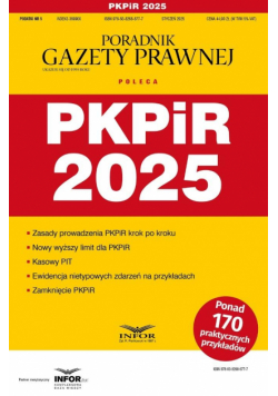 PKPiR 2025 Podatki 5/2024