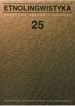 Etnolingwistyka tom 25