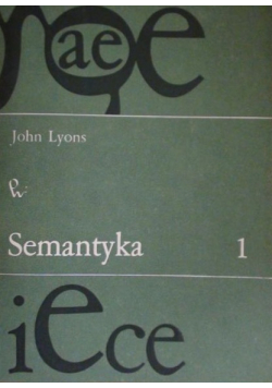 Semantyka Tom I