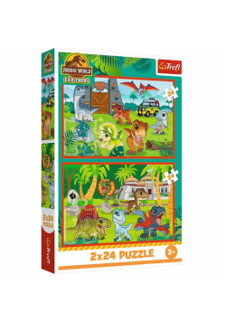 34437 "2x24 - Małe dinozaury" / Universal Jurassic World FSC Mix 70%