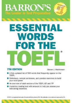 Essential Words for the TOEFL