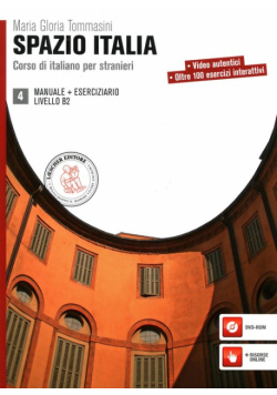 Spazio Italia 4 podręcznik + ćwiczenia + DVD