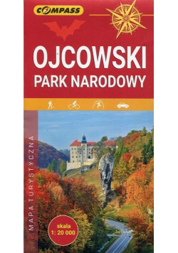 Ojcowski Park Narodowy mapa turystyczna 1:20 000