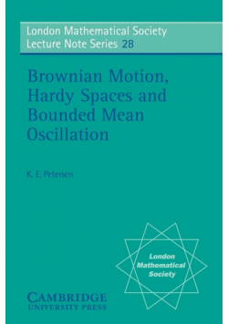 Brownian Motion, Hardy Spaces and Bounded Mean Oscillation