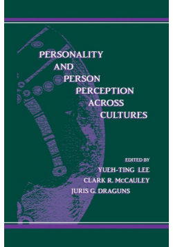 Personality and Person Perception Across Cultures