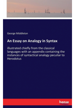 An Essay on Analogy in Syntax