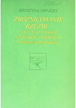 Zróżnicowanie rzeźby na tle litologii