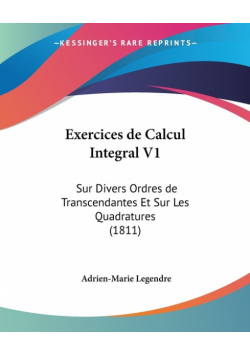 Exercices de Calcul Integral V1
