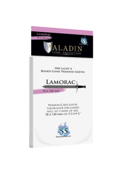 Koszulki na karty Lamorac  Premium Standard European (70x100), 55 sztuk