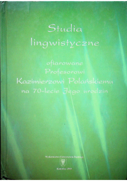 Studia lingwistyczne