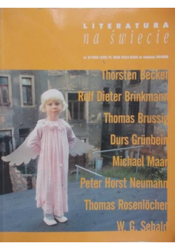 Literatura na świecie Nr 3 / 98