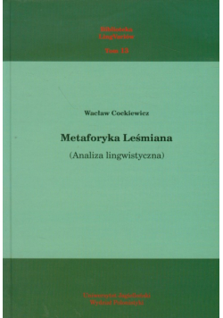 Metaforyka Leśmiana