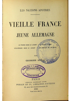Les Nations Apotres Vieille France 1904 r.