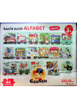 Duuuże puzzle Alfabet