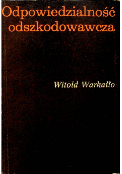 Odpowiedzialność odszkodowawcza
