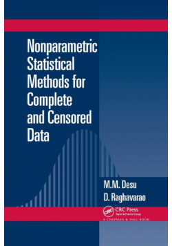 Nonparametric Statistical Methods For Complete and Censored Data