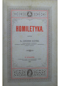 Homiletyka 1891 r.