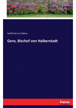 Gero, Bischof von Halberstadt