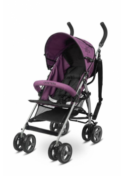 Wózek spacerowy Alfa purpurowy