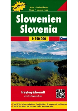 Słowenia Mapa samochodowa