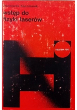 Wstęp do fizyki laserów