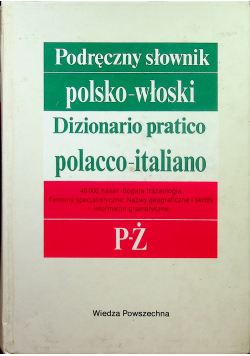 Podręczny słownik polsko włoski