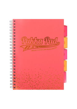 Project Book Blush Coral A4 Pukka pad
