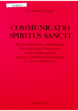 Communicatio Spiritus Sancti