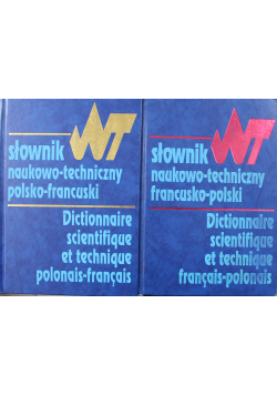 Słownik naukowo-techniczny polsko francuski