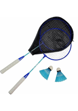 Zestaw do badmintona w pokrowcu navy blue