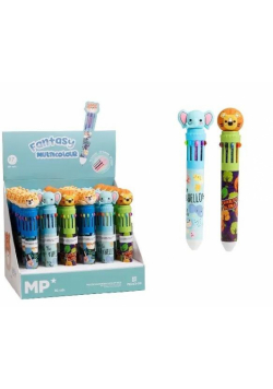 Długopis wielokolorowy Fantasy 10w1 Safari (30szt)