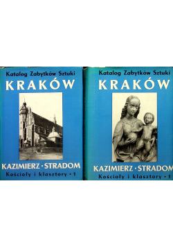 Katalog Zabytków Sztuki Kraków 2 Tomy
