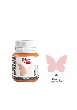 Farba akrylowa perłowa peachy 76 20ml