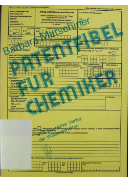 Patentfibel fur Chemiker
