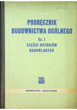 Podręcznik budownictwa ogólnego cz I