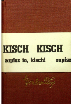 Zapisz to Kisch