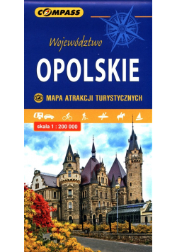 Województwo Opolskie  Mapa Atrakcji Turystycznych 1:200 000