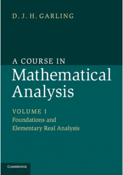 A Course in Mathematical Analysis
