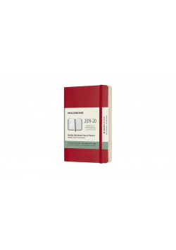 Kalendarz 2019/20 tygodniowy 18MP scarlet red