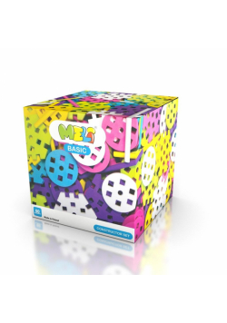 Klocki Meli Basic Constructor Pink set 60szt